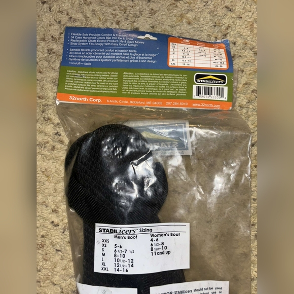 NEW! STABILlicers Sure-Fraction Snow Tires Size M Unisex - Picture 6 of 13